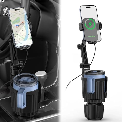 Best Car Cup Holder Expander With Charger