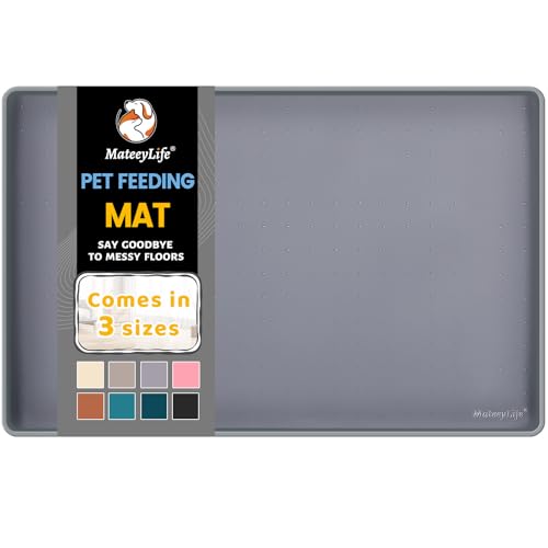Best Cat Food Mat Silicone With Lip