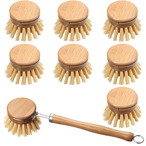 Best Dish Brush With Replaceable Head Wooden