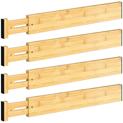 Best Expandable Drawer Dividers Bamboo
