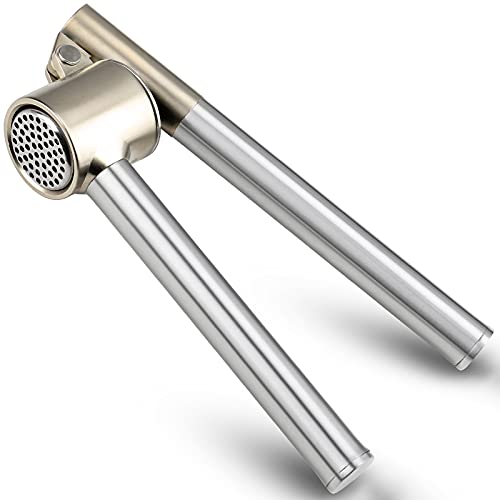 Best Garlic Press Stainless Steel Easy Clean