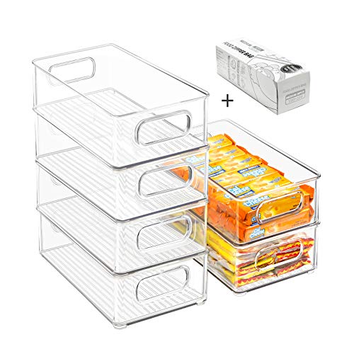 Best Refrigerator Organizer Bins Plastic