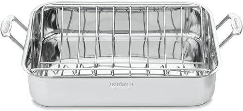 Best Roasting Pan With Rack Stainless Steel