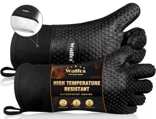 Grilling Gloves Heat Resistant Silicone