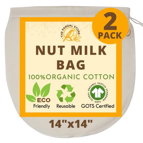 Nut Milk Bag Reusable Large